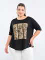 Remera Inés Dorado