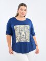 Remera Inés Azul