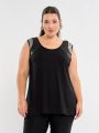 Musculosa Delfina Plateado