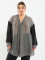 Blusa Giuli Plateado