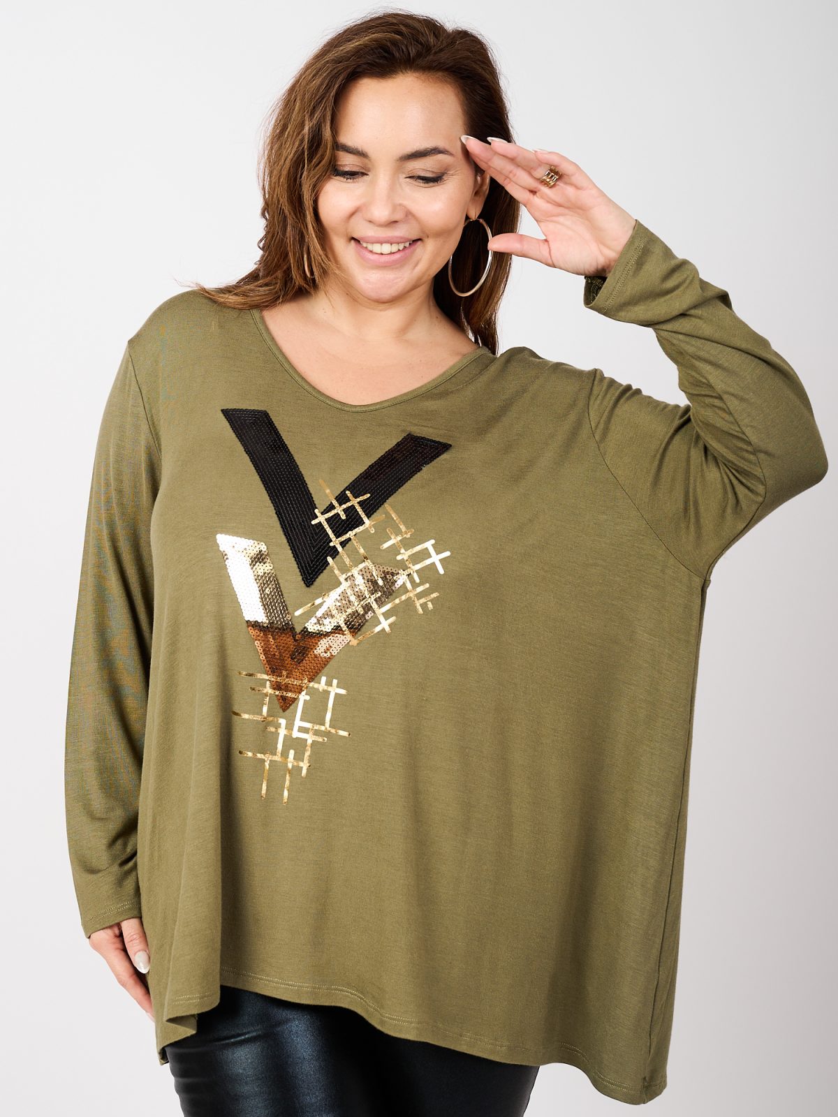 Remera Aurora Verde