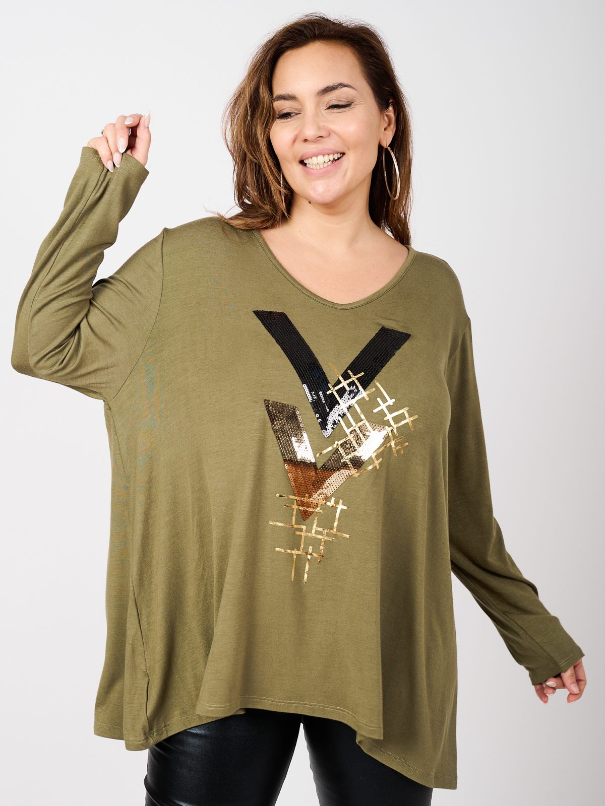 Remera Aurora Verde