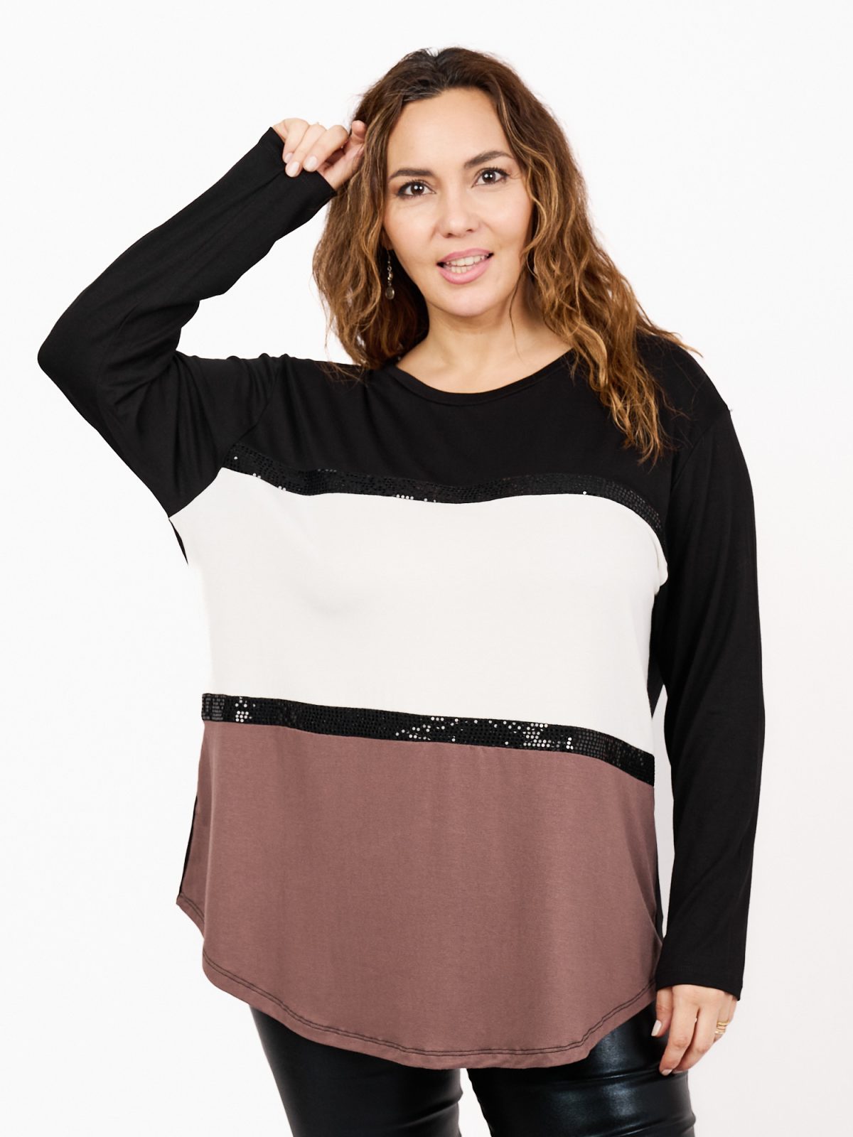 Remera Cata Tostado