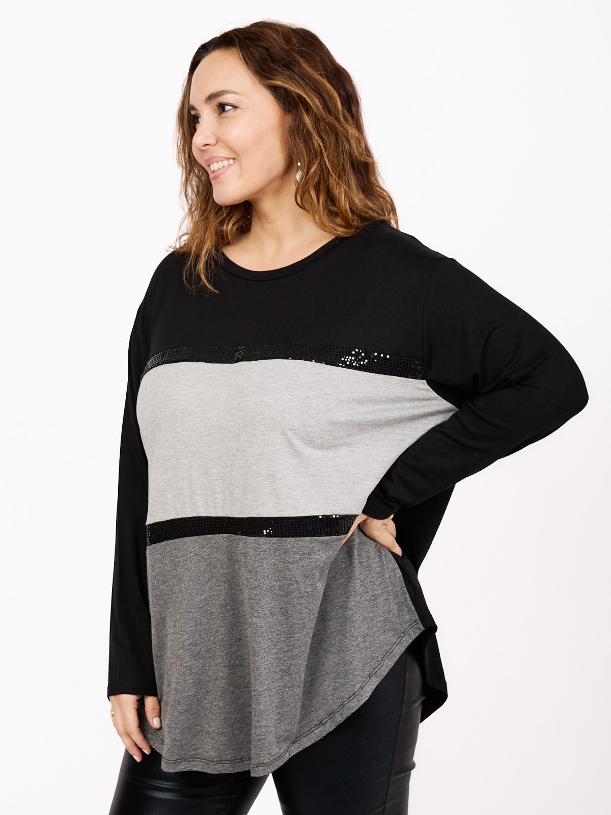 Remera Cata Gris