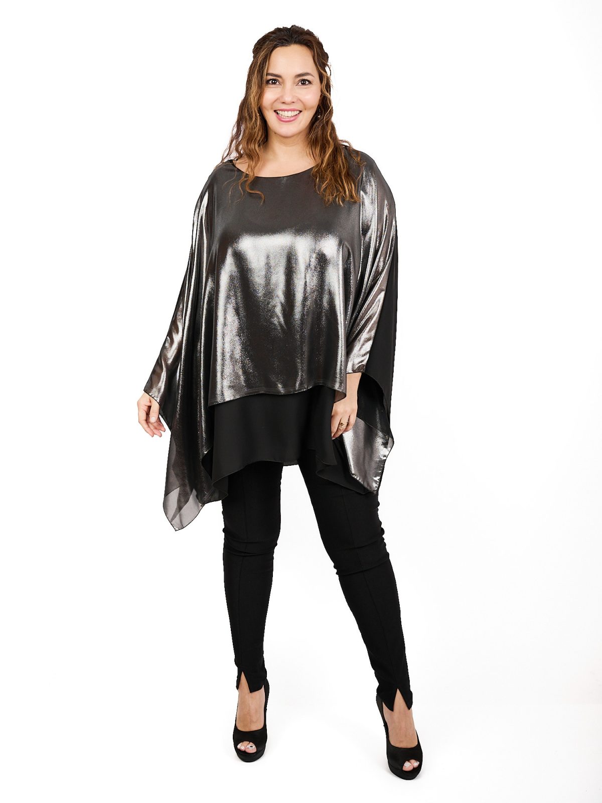 Blusa Alexandra Plateado