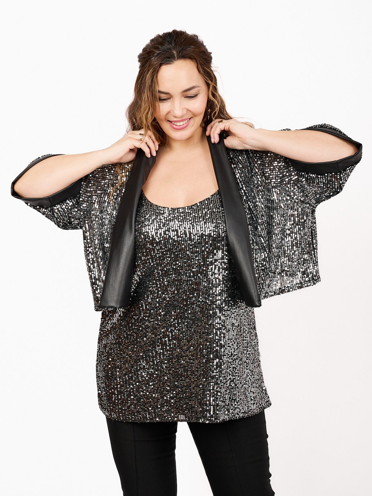 Saco Lily Plateado