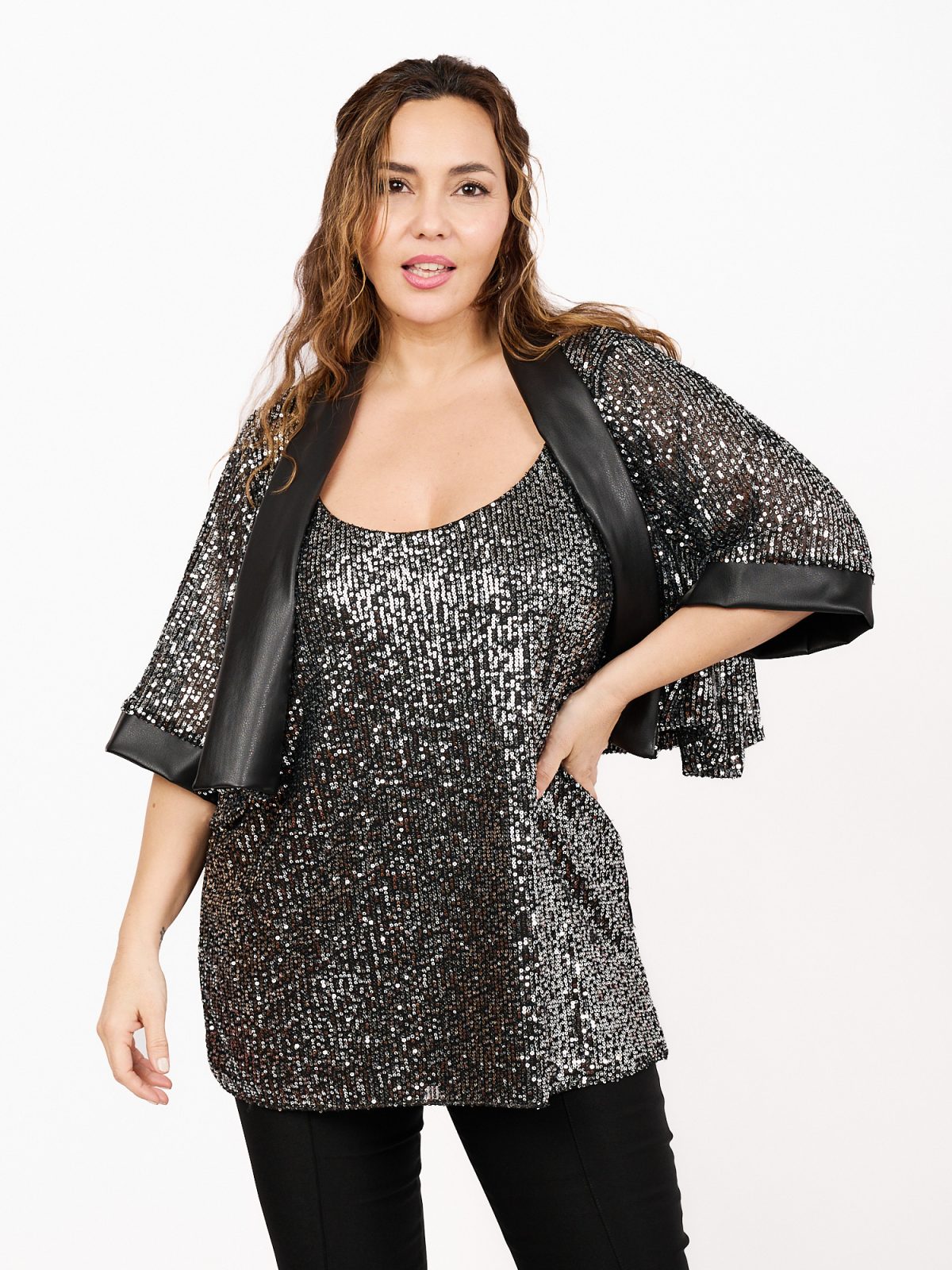 Saco Lily Plateado